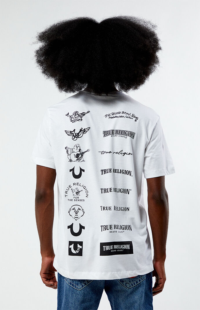 関税込み♪【TRUE RELIGION】MULTI ロゴ入り★Tシャツ Mainimage.jpg