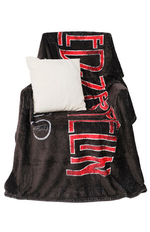 Led Zeppelin Logo Throw Blanket image number 3