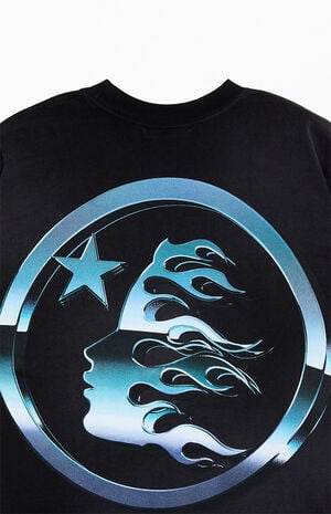 Black Chrome Logo Classic T-Shirt image number 4
