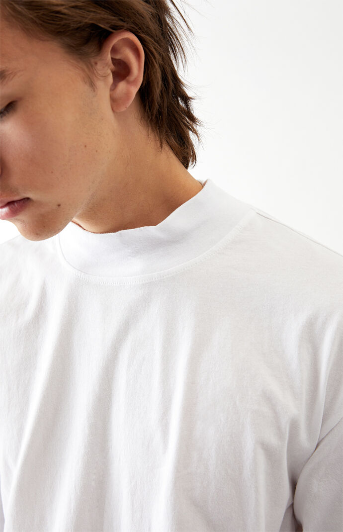 Odie Mock Neck Long Sleeve T-Shirt