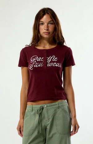 Pacific Sunwear Henley Top image number 1