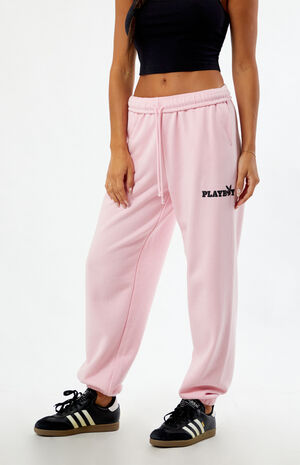 By PacSun Pink Classic Boyfriend Sweatpants image number 3