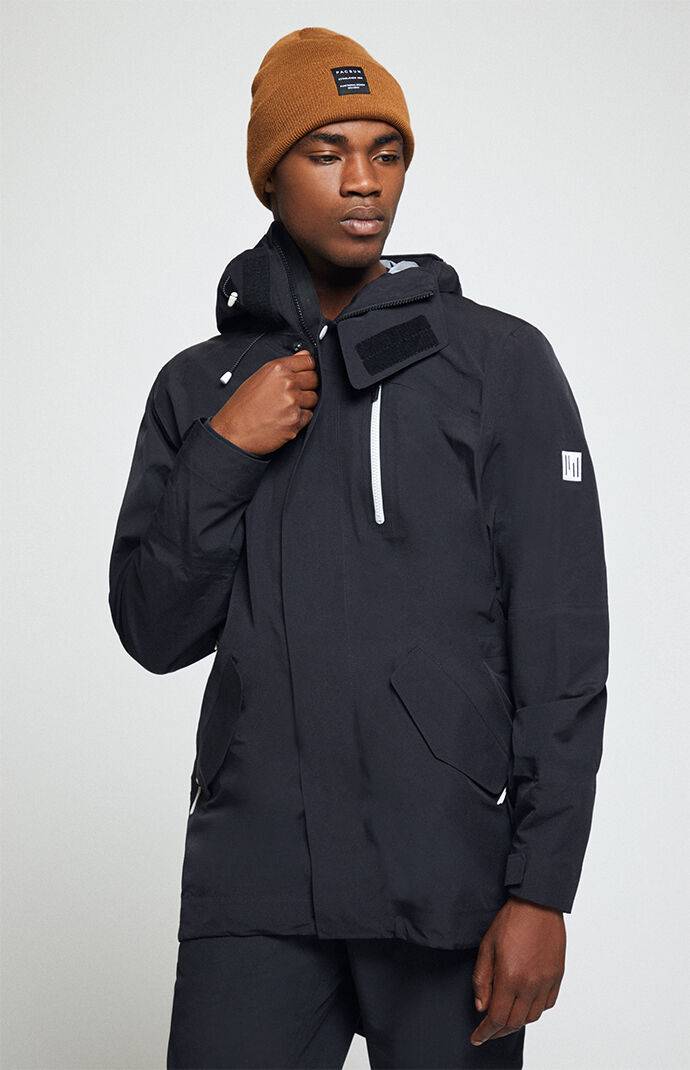 Black M-51 3-Layer Fishtail Snow Jacket
