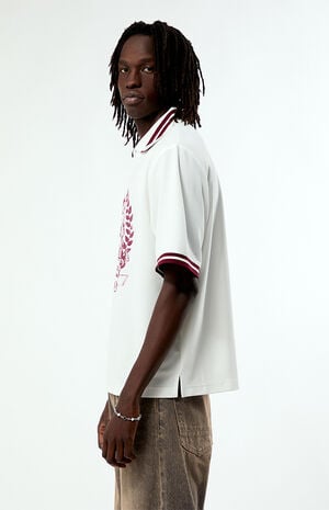 Cream 199x Short Sleeve Soccer Jersey image number 3