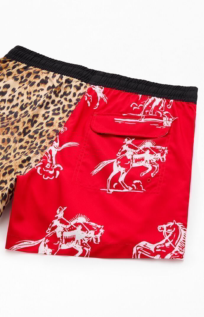 Duvin Design Horsin Around 4.5" Swim Trunks