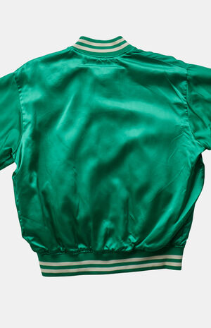 '80s Green Varsity Jacket image number 2
