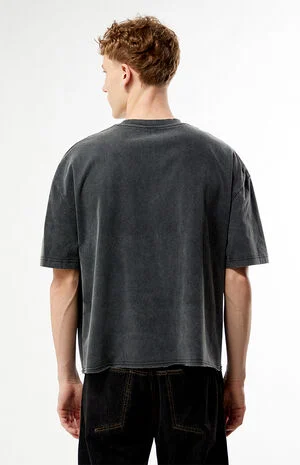 Saints Washed Cropped Boxy T-Shirt image number 5