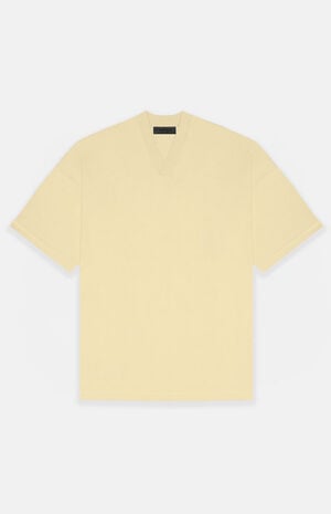 Garden Yellow V-Neck T-Shirt image number 6