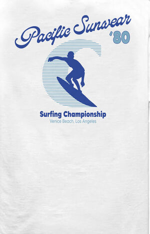 Pacific Sunwear Surf Championship Vintage T-Shirt image number 4