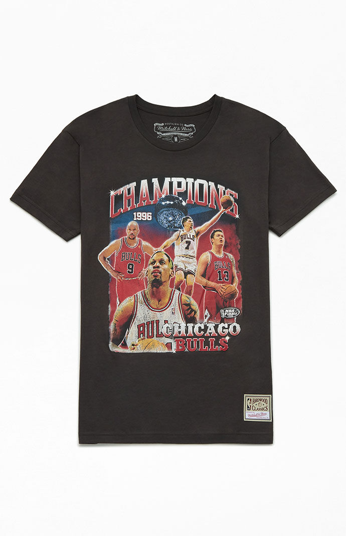 mitchell and ness bulls shirt