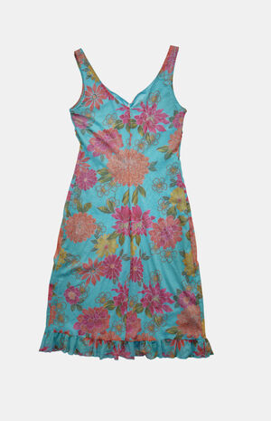 2000s Floral Midi V-Neck Dress image number 2