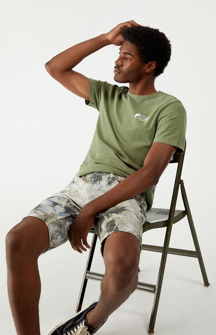 Danny Tie-Dyed Denim Shorts