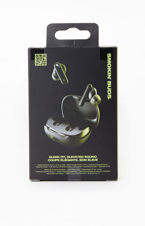 Black Smokin Buds True Wireless Earbuds image number 3