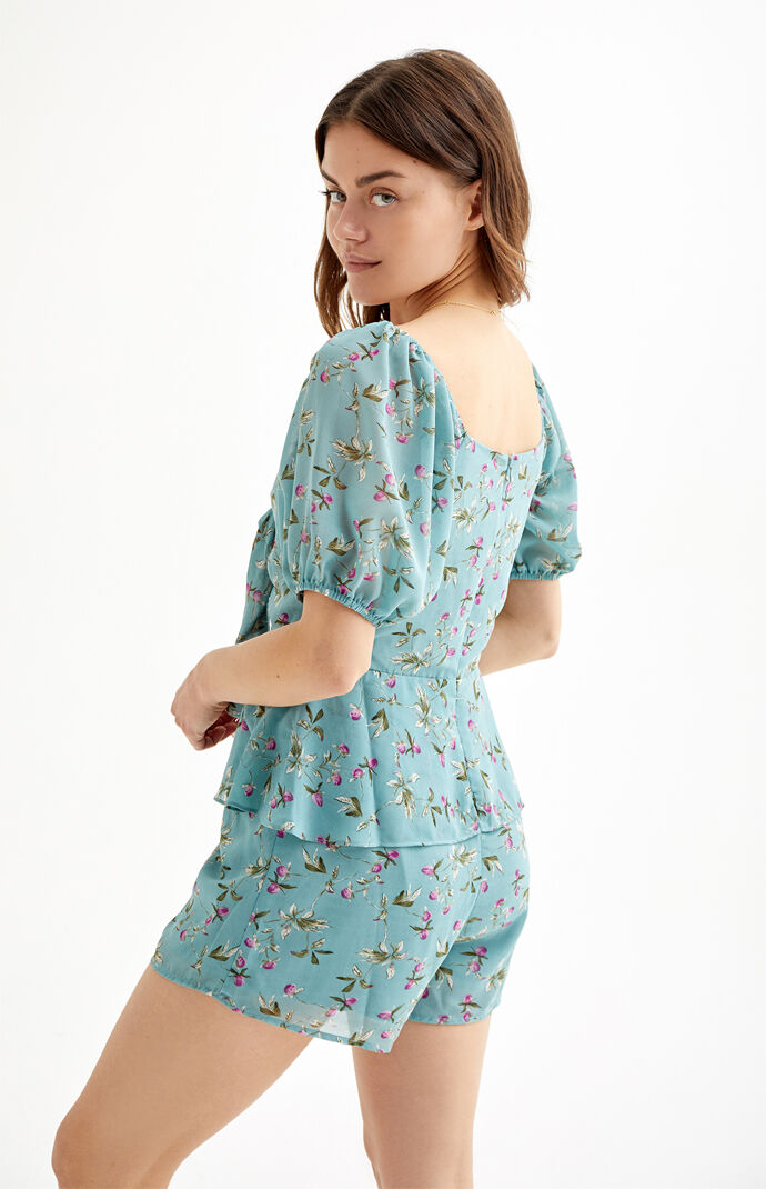 Suzette Tie Front Top