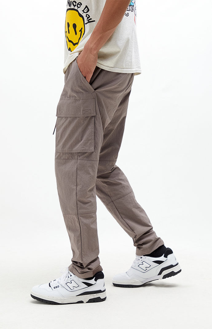 PacSun Iron Relaxed Cargo Nylon Pants 