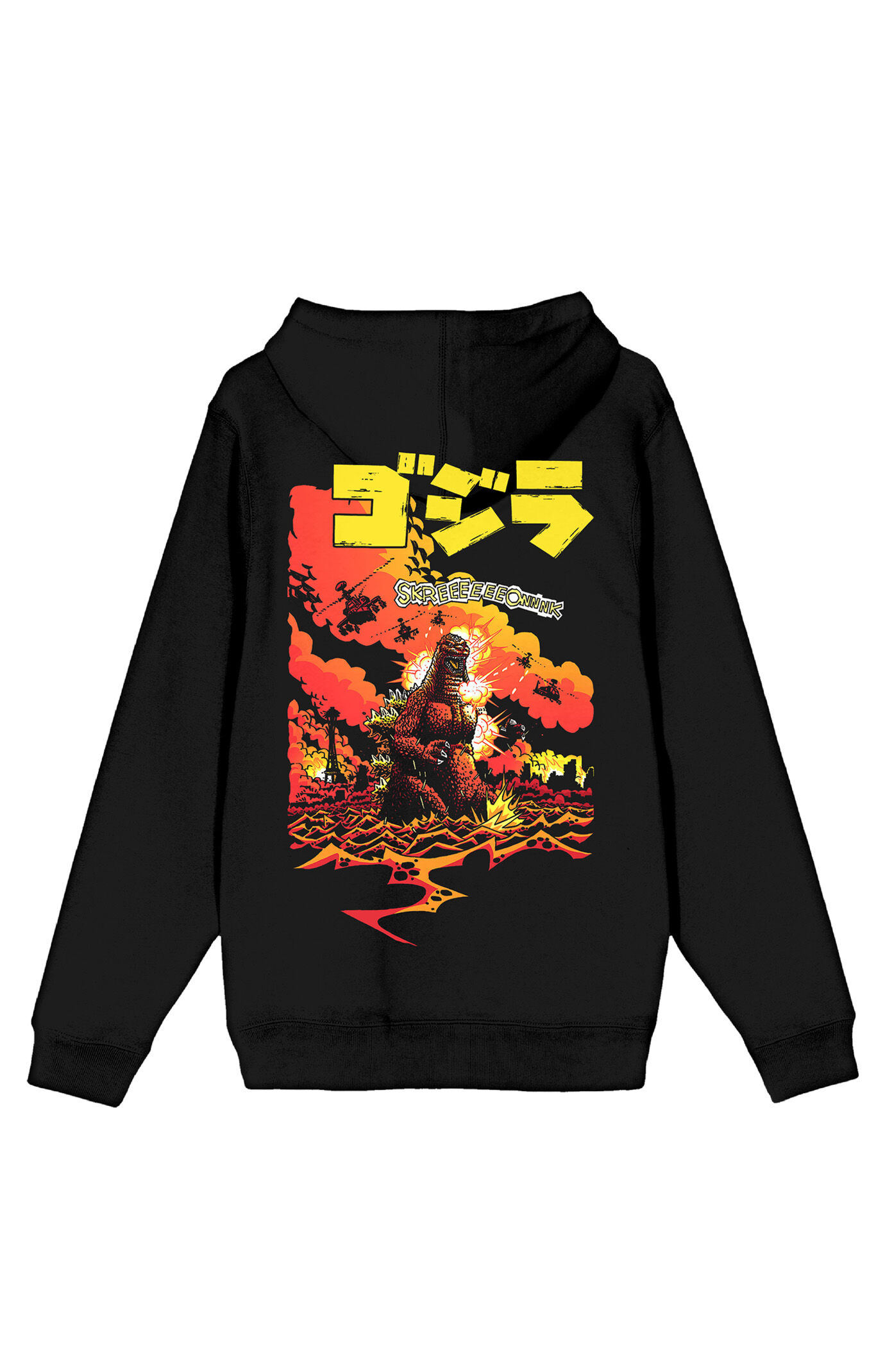 Godzilla Classic Kanji Poster Hoodie