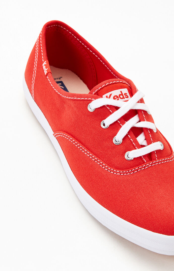 Women's Red Champion Sneakers