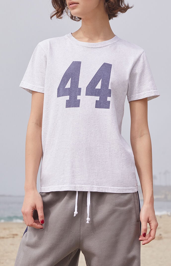 VIP【関税送料無料】希少 ZANONE GREY COTTON T-SHIRT John Galt Silver Chloe 44 T-Shirt | PacSun