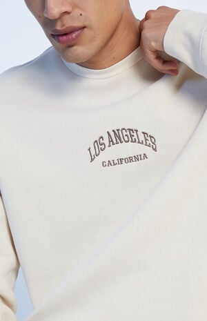 Los Angeles Embroidery Crew Neck Sweatshirt image number 2