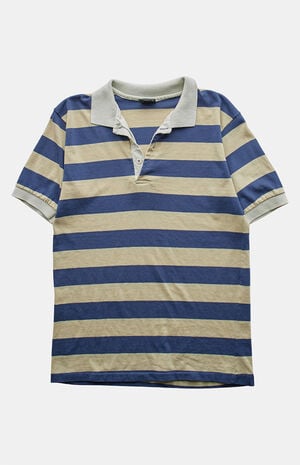 '90s Striped Polo Top image number 1