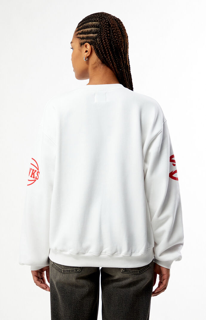 QORE Atlanta Hawks Crew Neck Sweatshirt