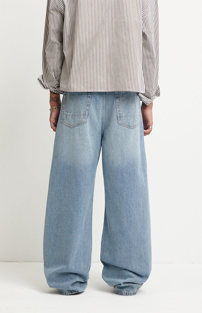Pacsun Blake Extreme Baggy Jeans Light Indigo