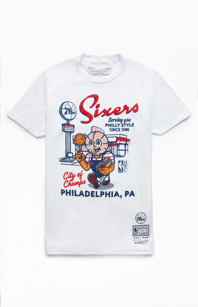 vintage sixers shirt