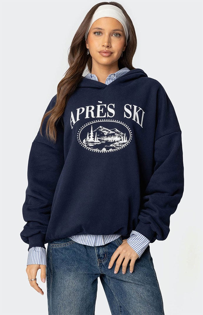 Oversized ski hoodie on sale