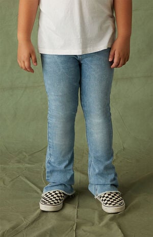 Light Blue Vintage Flare Jeans image number 2