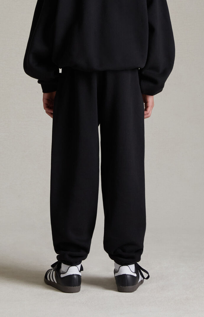 Fear of God Essentials Essentials Jet Black Sweatpants | PacSun