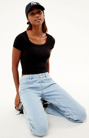 W.E Leann Scoop Neck T-Shirt image number 1