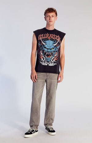 Cade Straight Jeans Stretch Gray image number 2