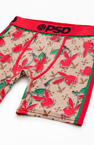 Cherry Ice Playboy Boxer Briefs image number 2