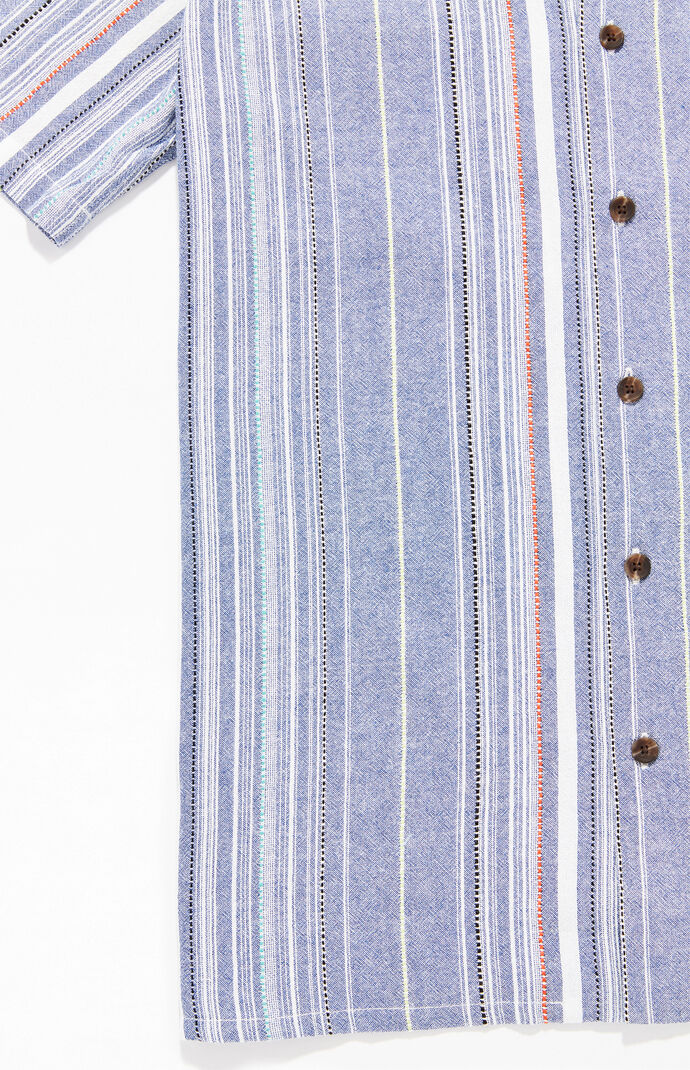 Striped Essan Camp Shirt