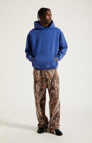 Camo Fleece Extreme Baggy Sweatpants image number 6