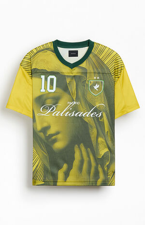 Yellow Pacific Palisades Glory Soccer Jersey image number 1