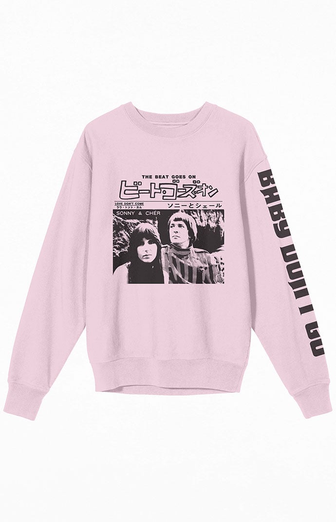 PacSun Sonny & Cher Crew Neck Sweatshirt