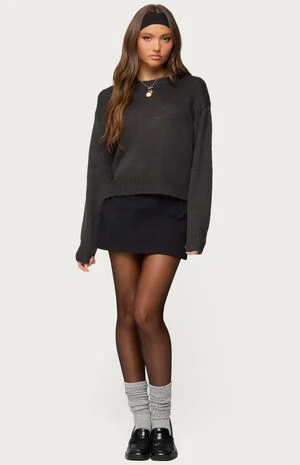 Kyrah Oversized Knit Sweater image number 4