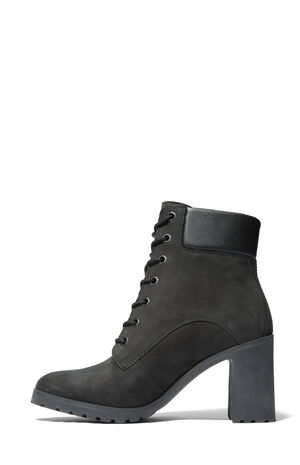 Women's Black Allington Mid Lace-Up Boots image number 7