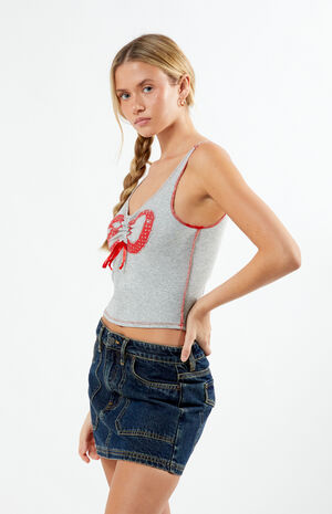 Scrunch Bow Tank Top image number 3