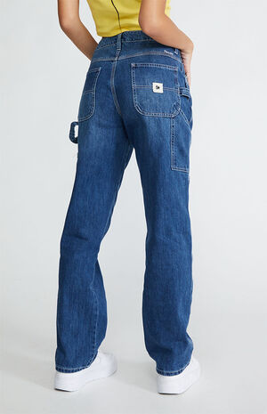Dark Blue Cali Carpenter Jeans image number 3