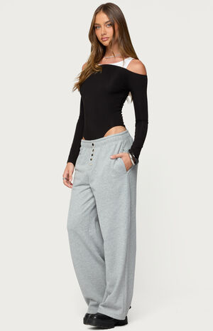 Lorelle Wide Leg Sweatpants image number 4