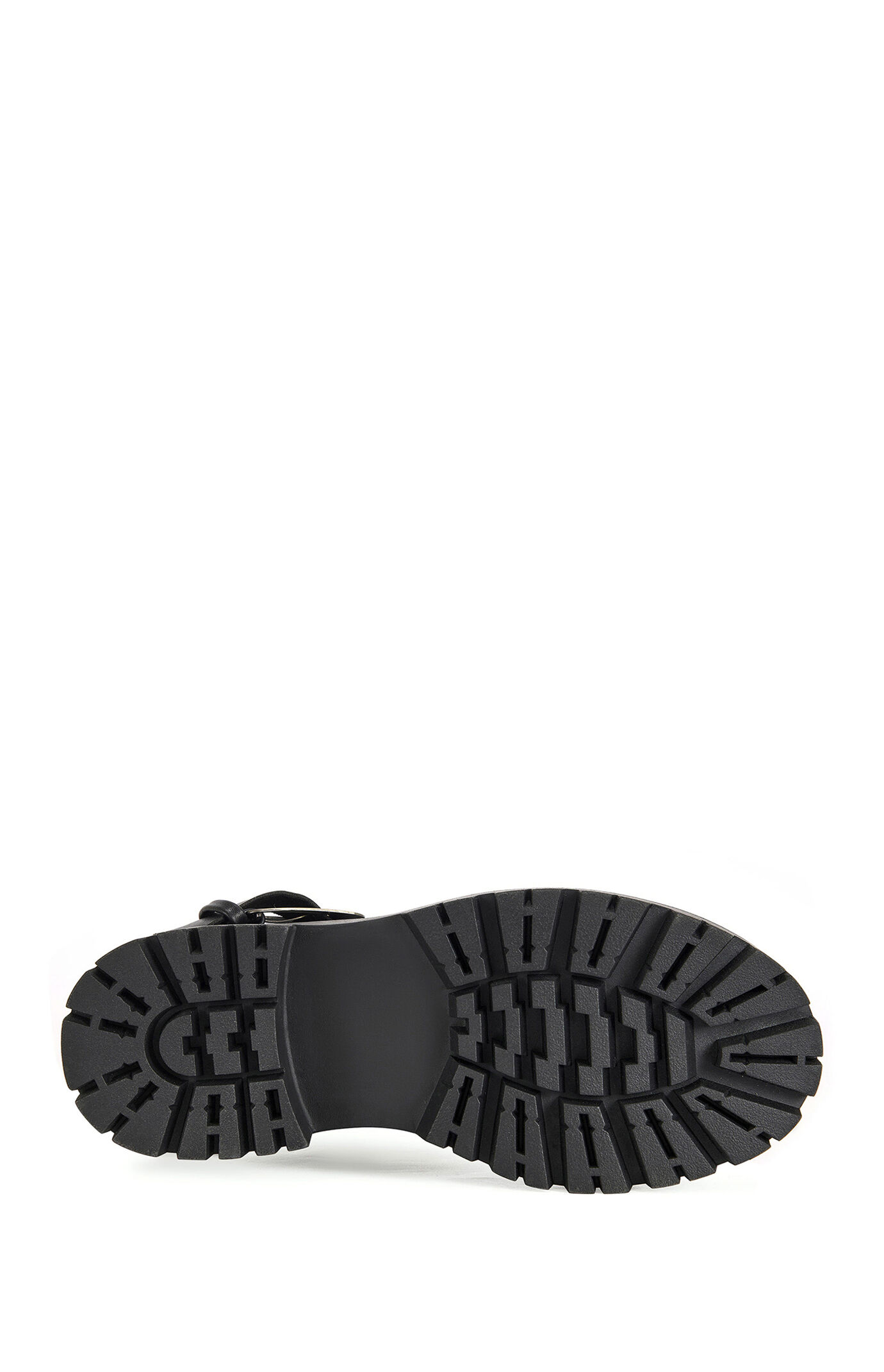 AZALEA WANG Women's Phrixus Faux Leather Asymmetrical Combat Boots