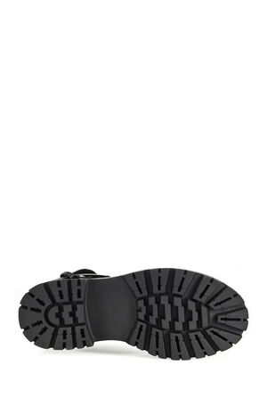 Women's Phrixus Faux Leather Asymmetrical Combat Boots image number 5