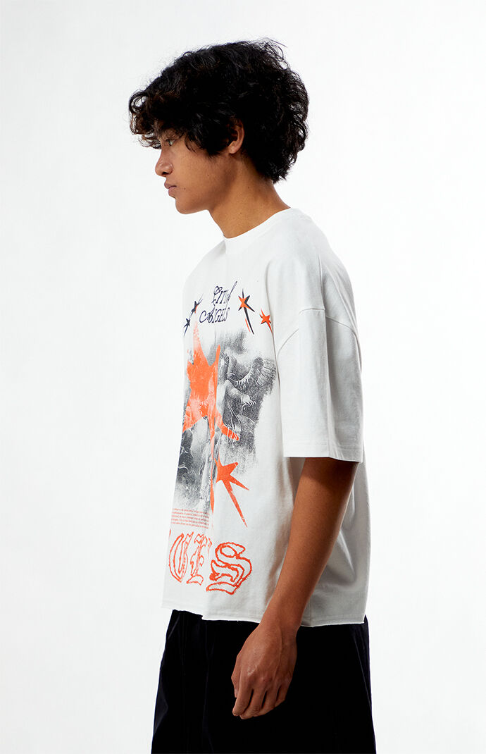 Pacsun City Of Angels Cropped Boxy T-Shirt | Pacsun