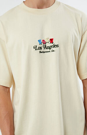 Los Angeles Flowers Oversized T-Shirt image number 2