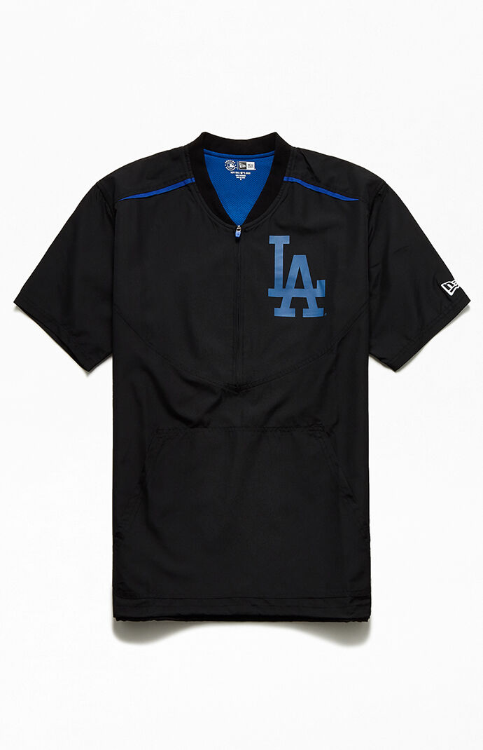 New Era Los Angeles Dodgers Ripstop Half Zip Shirt | PacSun