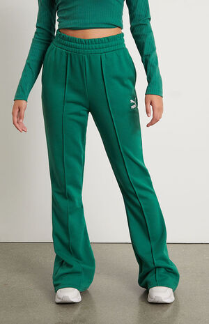 Green Classics Flare Track Pants image number 2