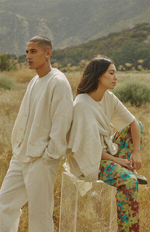 Eco Distressed Cardigan image number 2