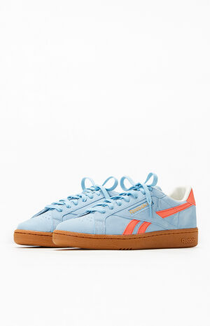 Women's Blue Club C Grounds UK Sneakers image number 2